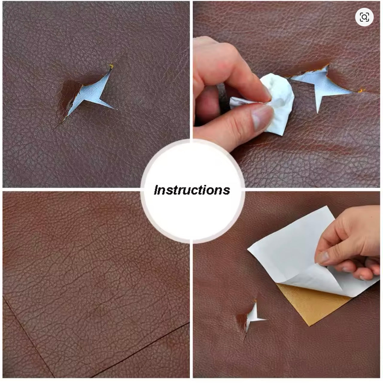Aussie Repair™ - Self-Adhesive Leather Patch (138cm x 35cm)